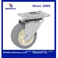 Light Duty Swivel Caster Side Brake for Furniture